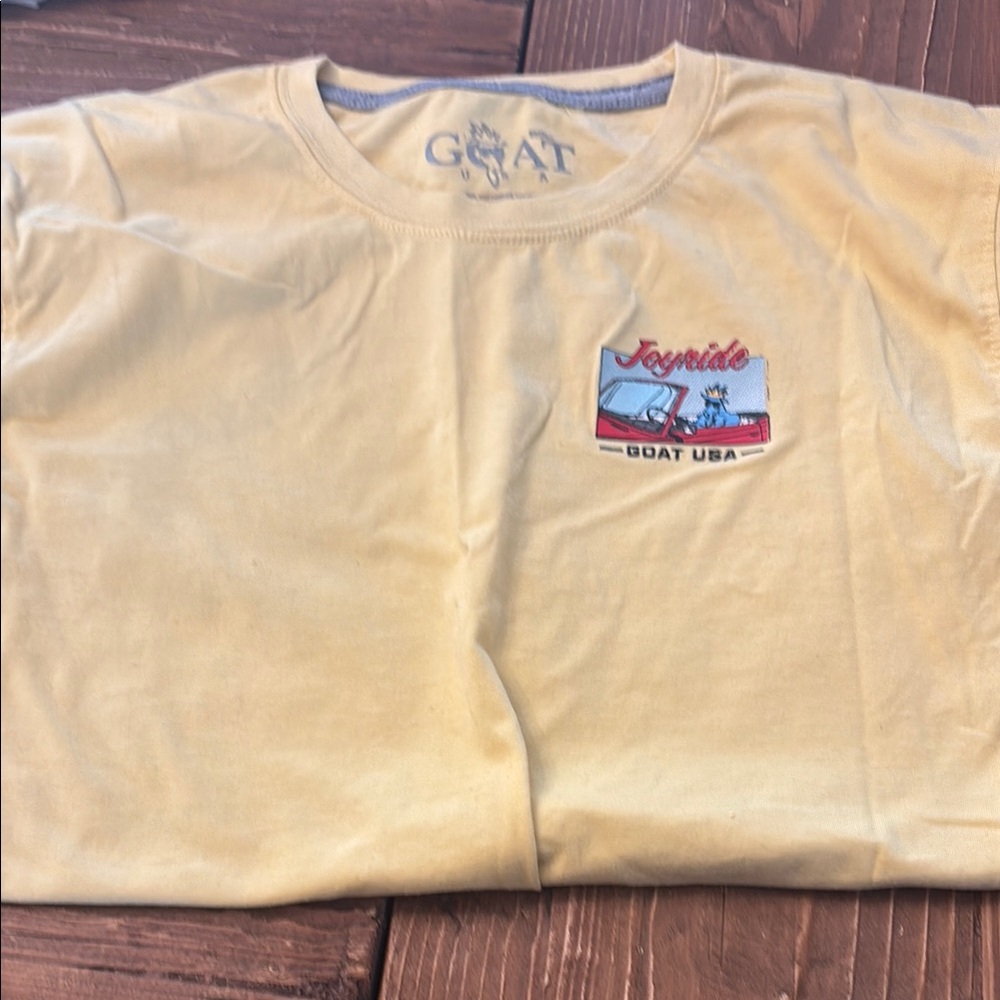 Yellow Goat USA lacrosse Short Sleeve Tee